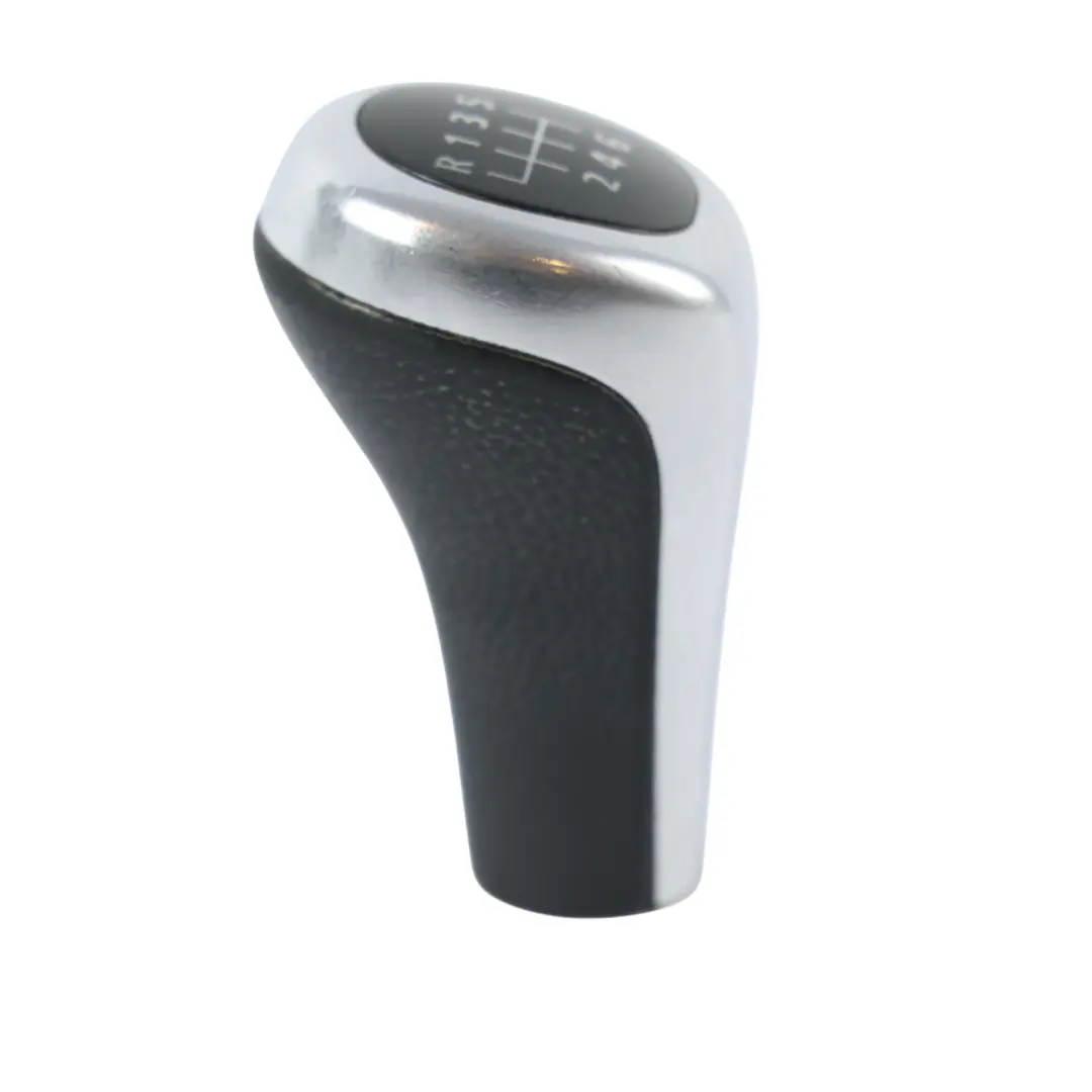 Shift Knob Lever Cover Black Silver 6-Speed to BMW X1 E84 E90 E91 Gear with Part number 7531232 BMW X1 E84 E90 E91 Gear Shift Knob Lever Cover Black Silver 6-Speed - SKU 7531232 - Part number 7531232
