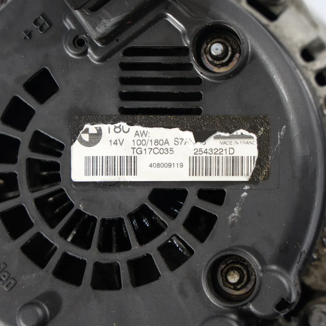 N62N Benzin Lichtmaschine Generator 180A 14V für BMW E60 E61 E65 mit Teilenummer 7542934 BMW E60 E61 E65 N62N Benzin Lichtmaschine Generator 180A 14V - SKU 7542934-1 - Teilenummer 7542934