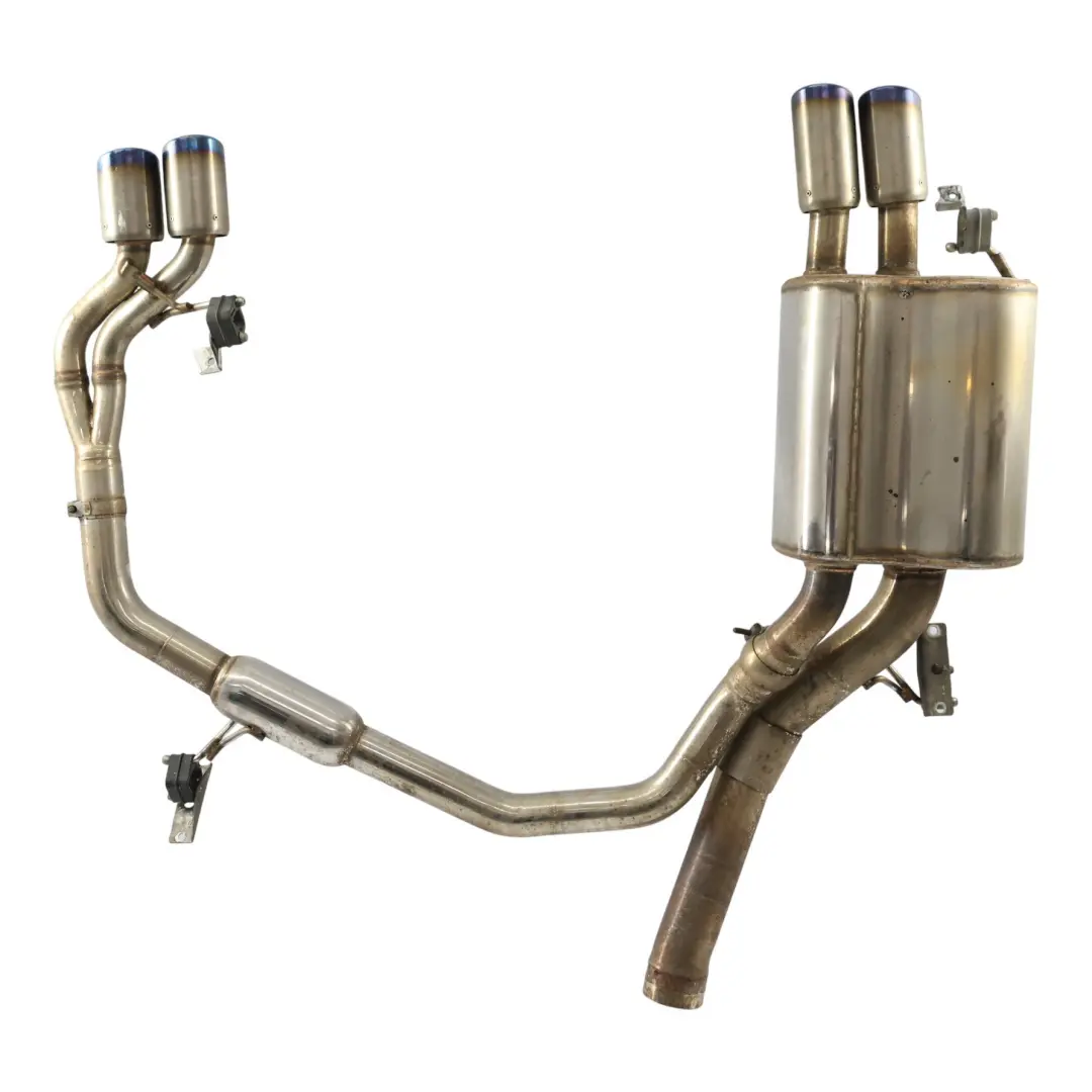 BMW E60 E61 550i Wydech Układ Wydechowy Tłumik Tylny 7544264 - SKU 7544263 - Numer Części 7544263