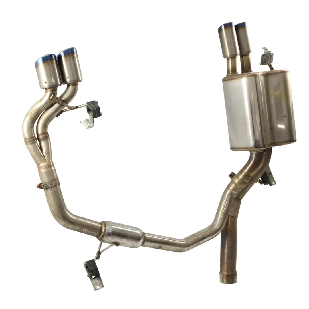 Exhaust System Muffler Silencer Double Pipe 7544264 to BMW E60 E61 550i with Part number 7544263 BMW E60 E61 550i Exhaust System Muffler Silencer Double Pipe 7544264 - SKU 7544263 - Part number 7544263