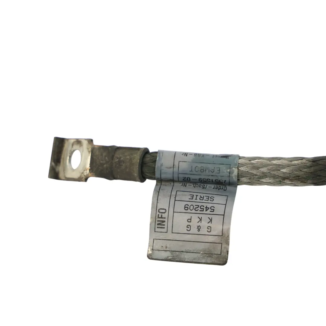 Kabel Masowy Alternator Benzyna do BMW E60 E61 E63 E64 o numerze 7551559 BMW E60 E61 E63 E64 Kabel Masowy Alternator Benzyna - SKU 7551559-1 - Numer Części 7551559