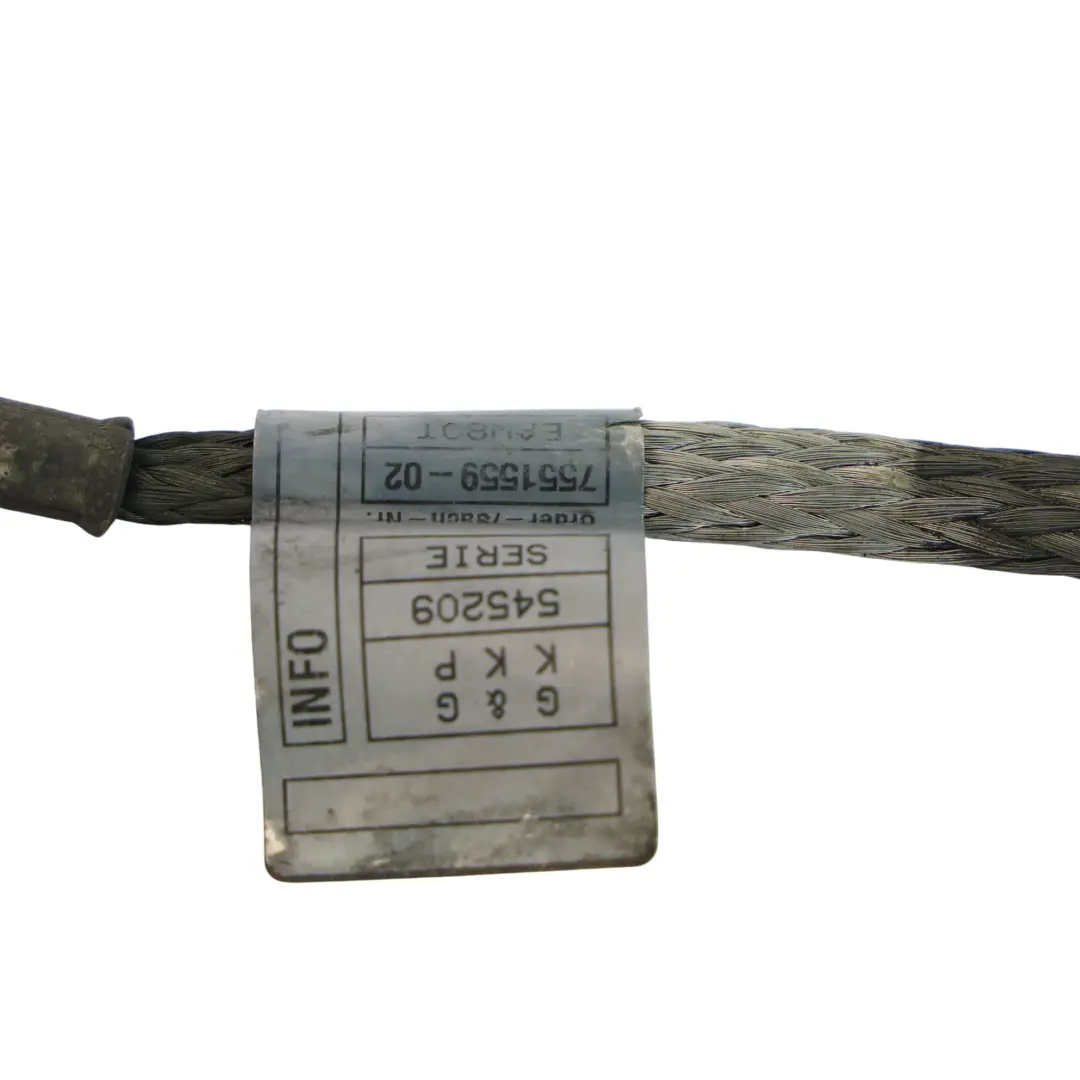 Ground Cable Alternator Petrol to BMW E60 E61 E63 E64 with Part number 7551559 BMW E60 E61 E63 E64 Ground Cable Alternator Petrol - SKU 7551559-1 - Part number 7551559