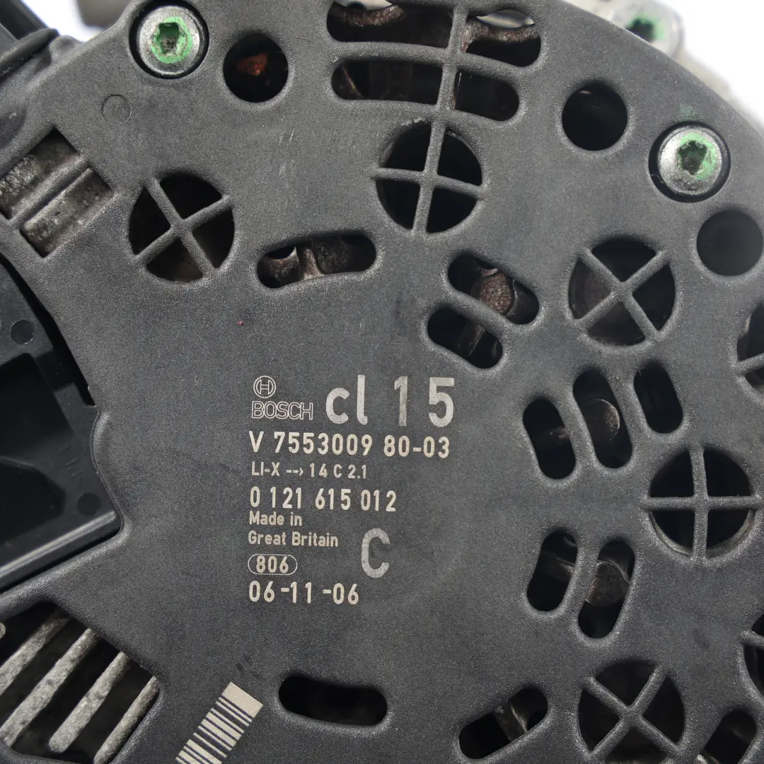 Mini Cooper One R56 Alternatore Generatore Bosch 150A - SKU 7553009-2 - Numero di parte 7553009