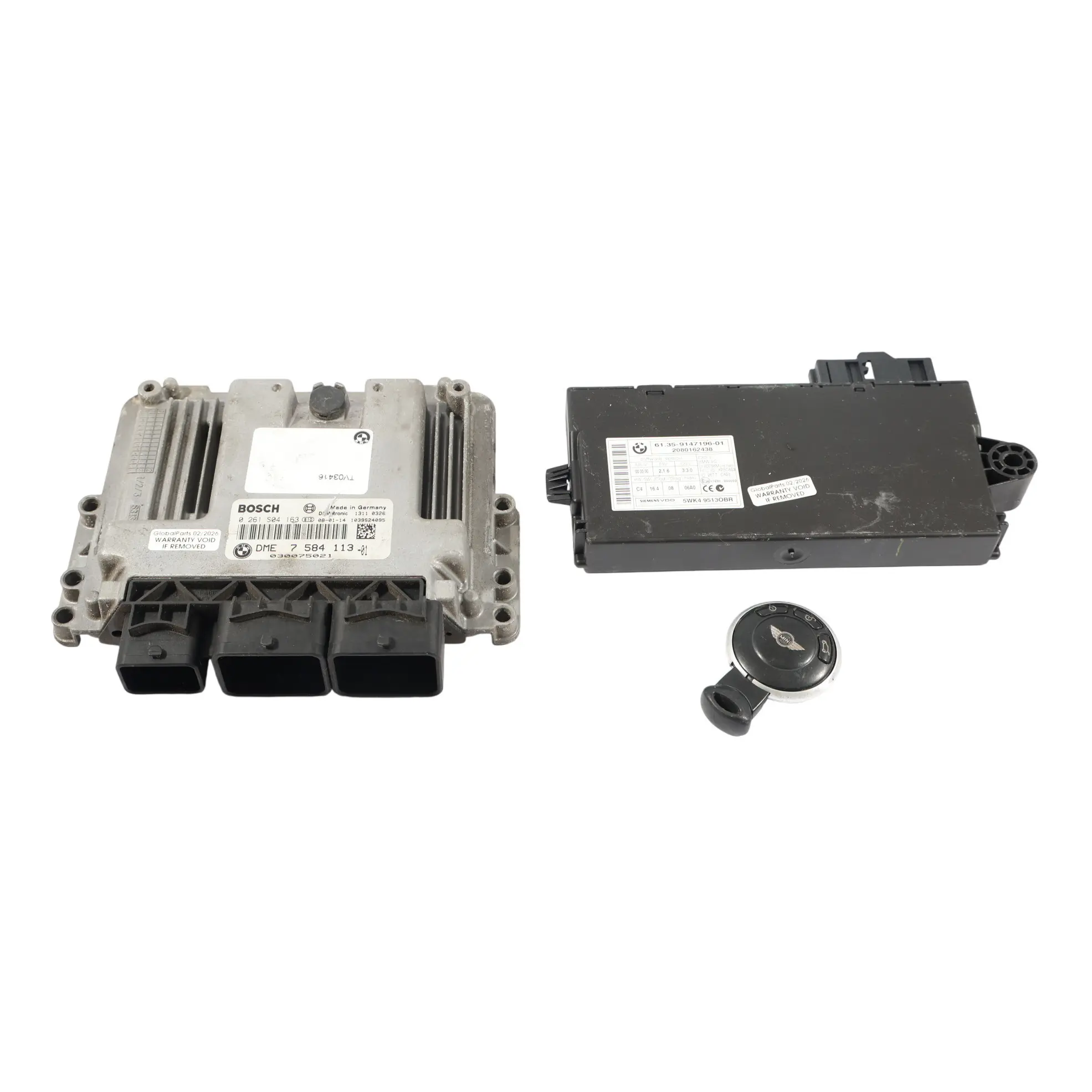 Mini Cooper S R55 R56 N14 174HP Centralina Motore ECU DME Kit 7584113 Automatico
