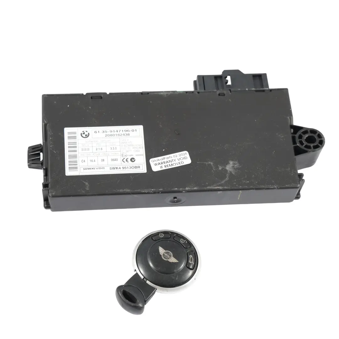 Mini Cooper S R55 R56 N14 174HP Motor Steuergerät ECU DME Kit Automatik - SKU 7584113-4 - Teilenummer 7584113