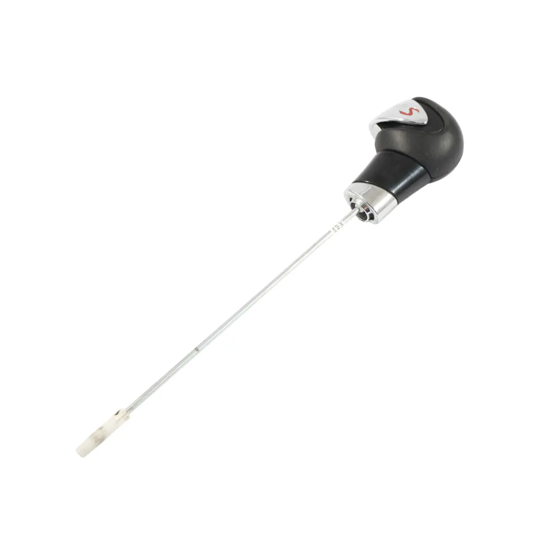 Mini Cooper S R55 R56 Gear Knob Leather Chrome Shift Ring Lever Grip - SKU 7584239-2 - Part number 7584239