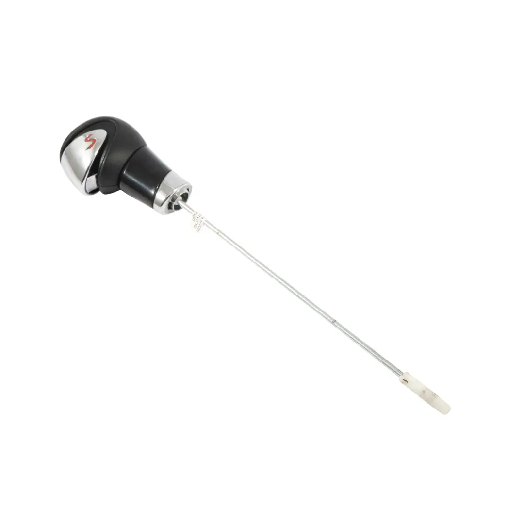 Mini Cooper S R55 R56 Gear Knob Leather Chrome Shift Ring Lever Grip - SKU 7584239-2 - Part number 7584239