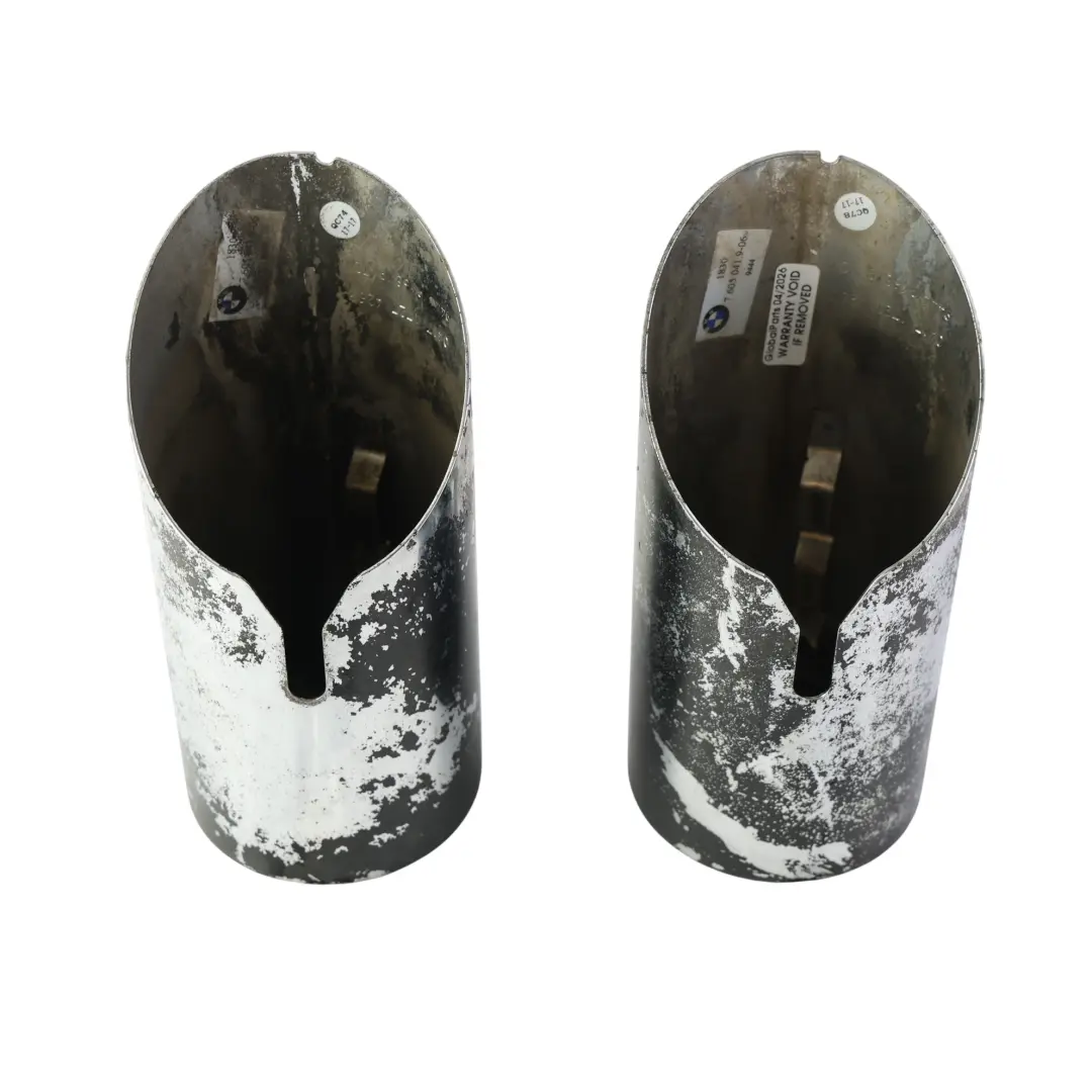 BMW F30 F31 F32 F33 F34 GT Embout Sortie Échappement Hayon Chrome 760504 SET - SKU 7605041-1 - Numéro de pièce 7605041