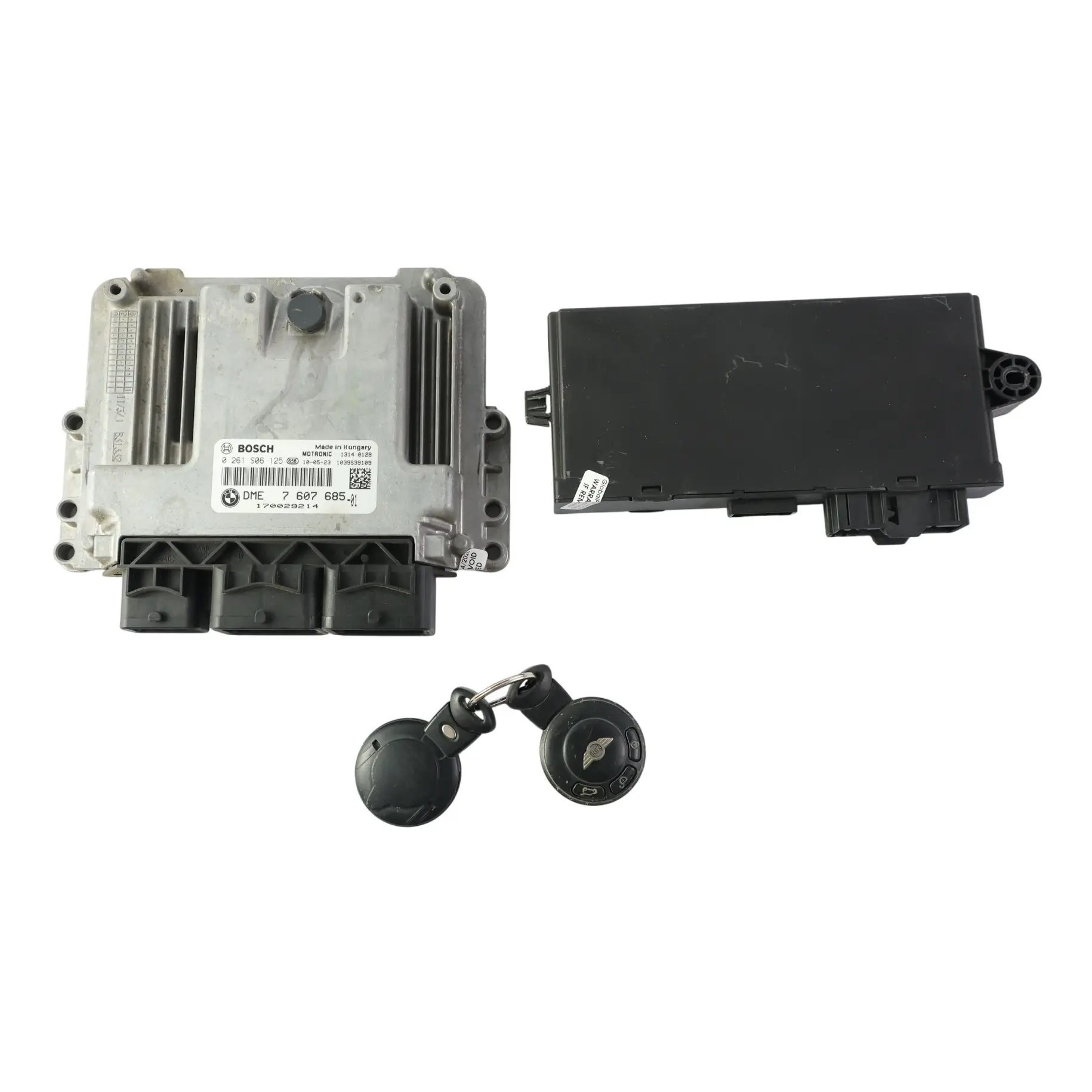 Mini R56 R57 LCI N16 1.6 122HP Motor Steuergerät Kit DME Automatik 7607685 CAS3