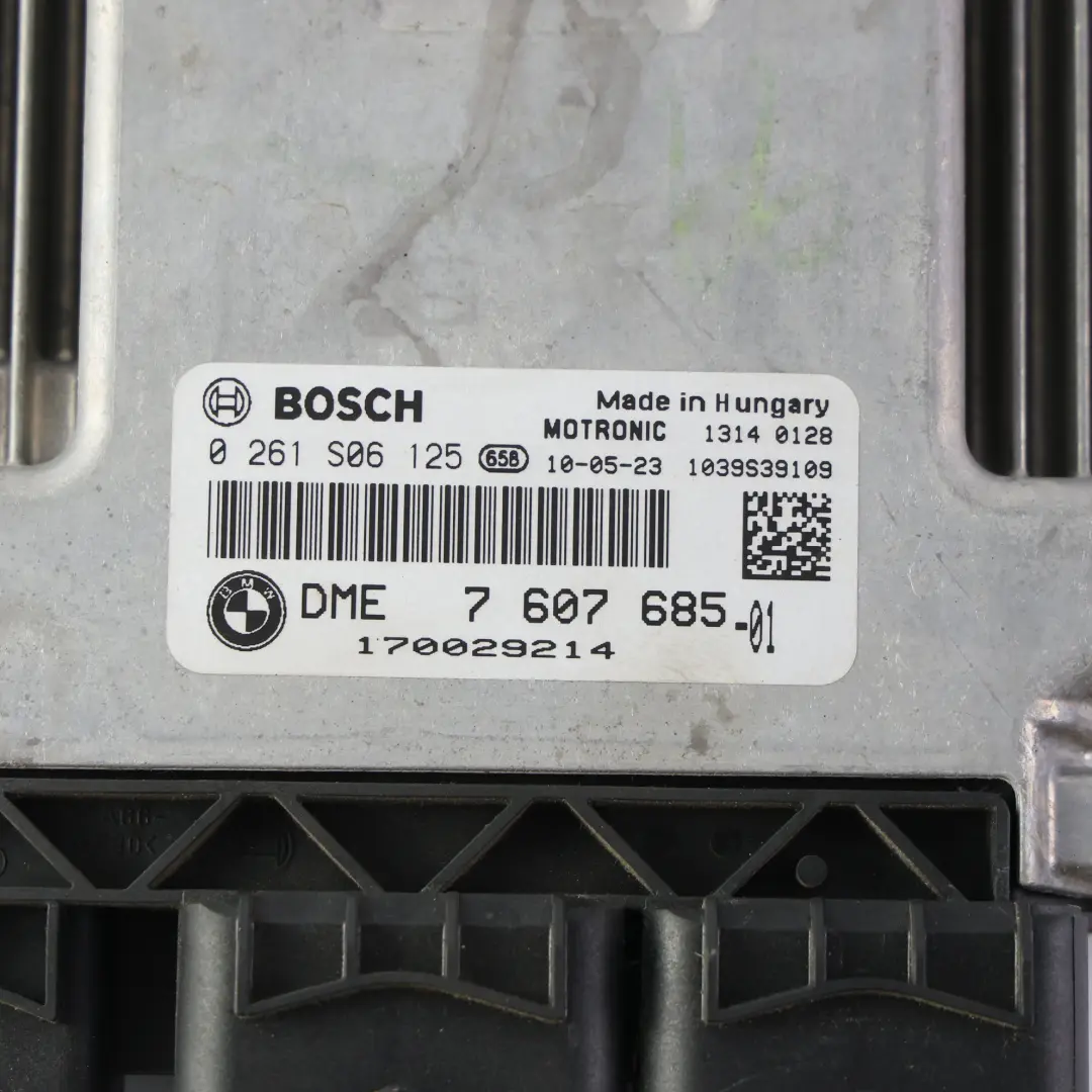 Mini R56 R57 LCI N16 1.6 122HP Engine ECU Kit DME Automatic CAS3 + Keys - SKU 7607685-7 - Part number 7607685