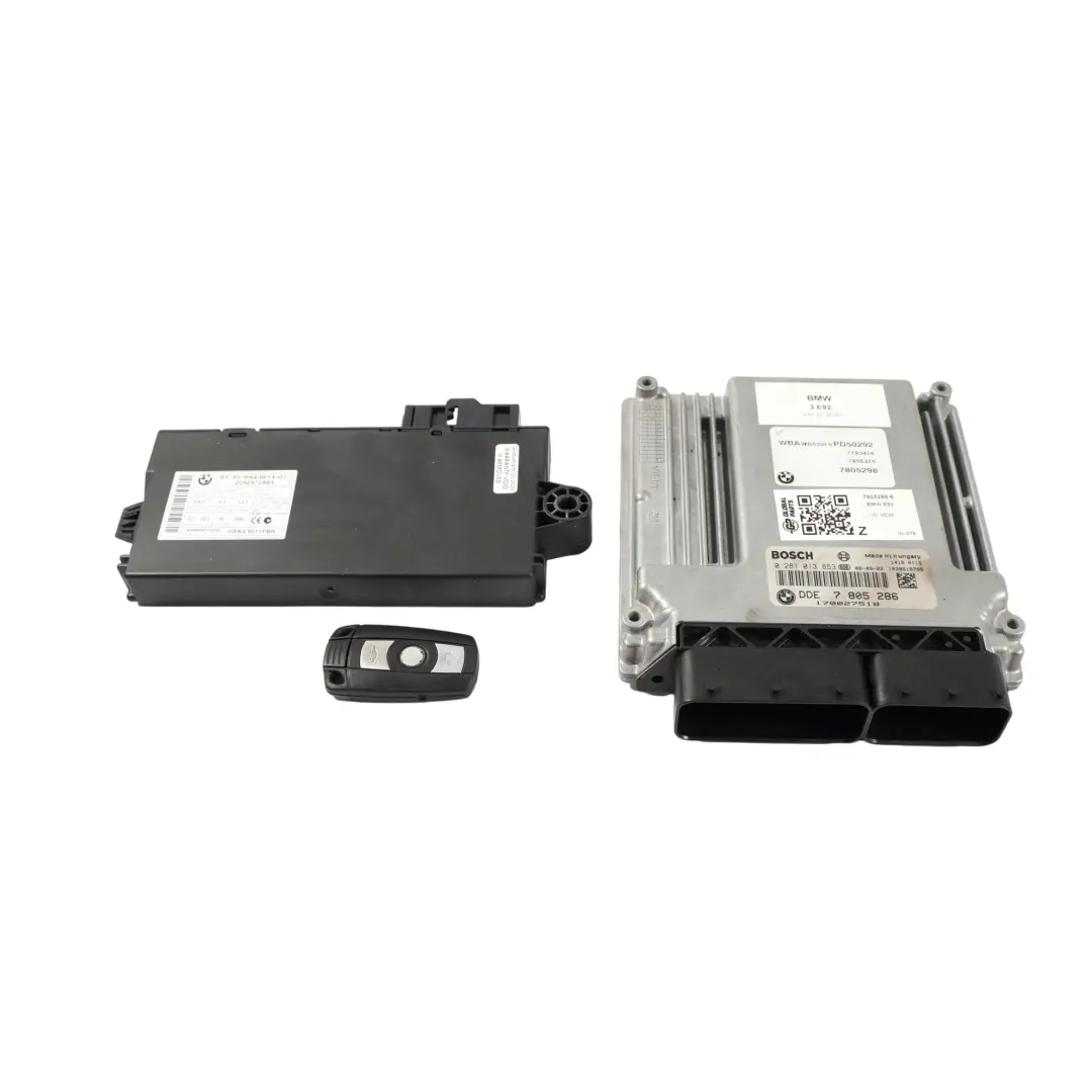 BMW E92 Unité Contrôle Moteur ECU + CAS3 + Clé Kit 231 HP 330d M57N2 - SKU 7805286-6 - Numéro de pièce 7805286