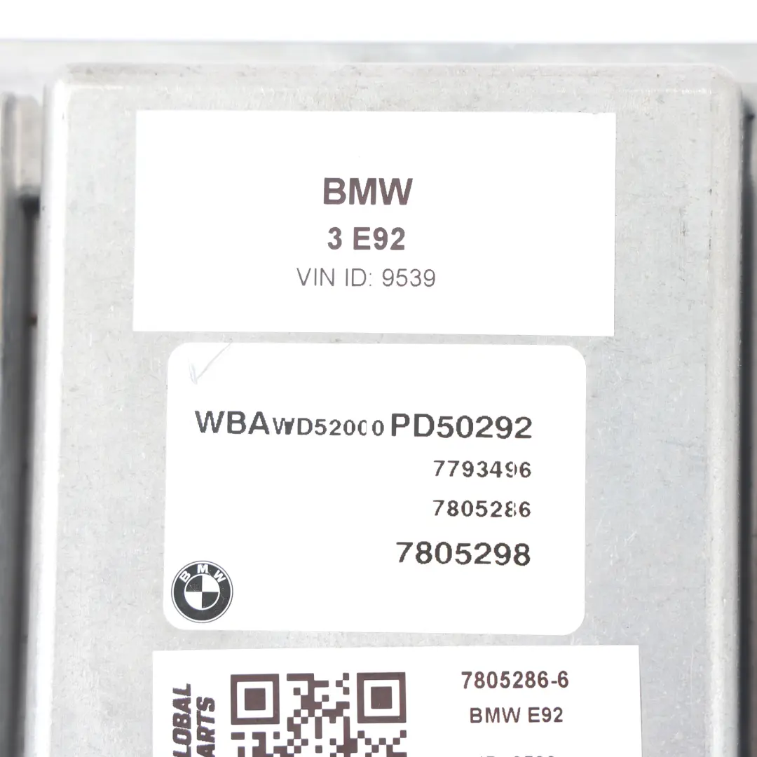 Motorsteuergerät ECU + CAS3 + Schlüssel Kit 231 HP 330d M57N2 für BMW E92 mit Teilenummer 7805286 BMW E92 Motorsteuergerät ECU + CAS3 + Schlüssel Kit 231 HP 330d M57N2 - SKU 7805286-6 - Teilenummer 7805286