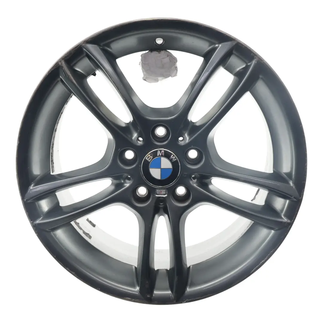 Cerchio in lega anteriore grigio 18" 7,5J M Doppie razze 261 per BMW E81 E87 con numero di parte 7842607 BMW E81 E87 Cerchio in lega anteriore grigio 18" 7,5J M Doppie razze 261 - SKU 7842607-1 - Numero di parte 7842607