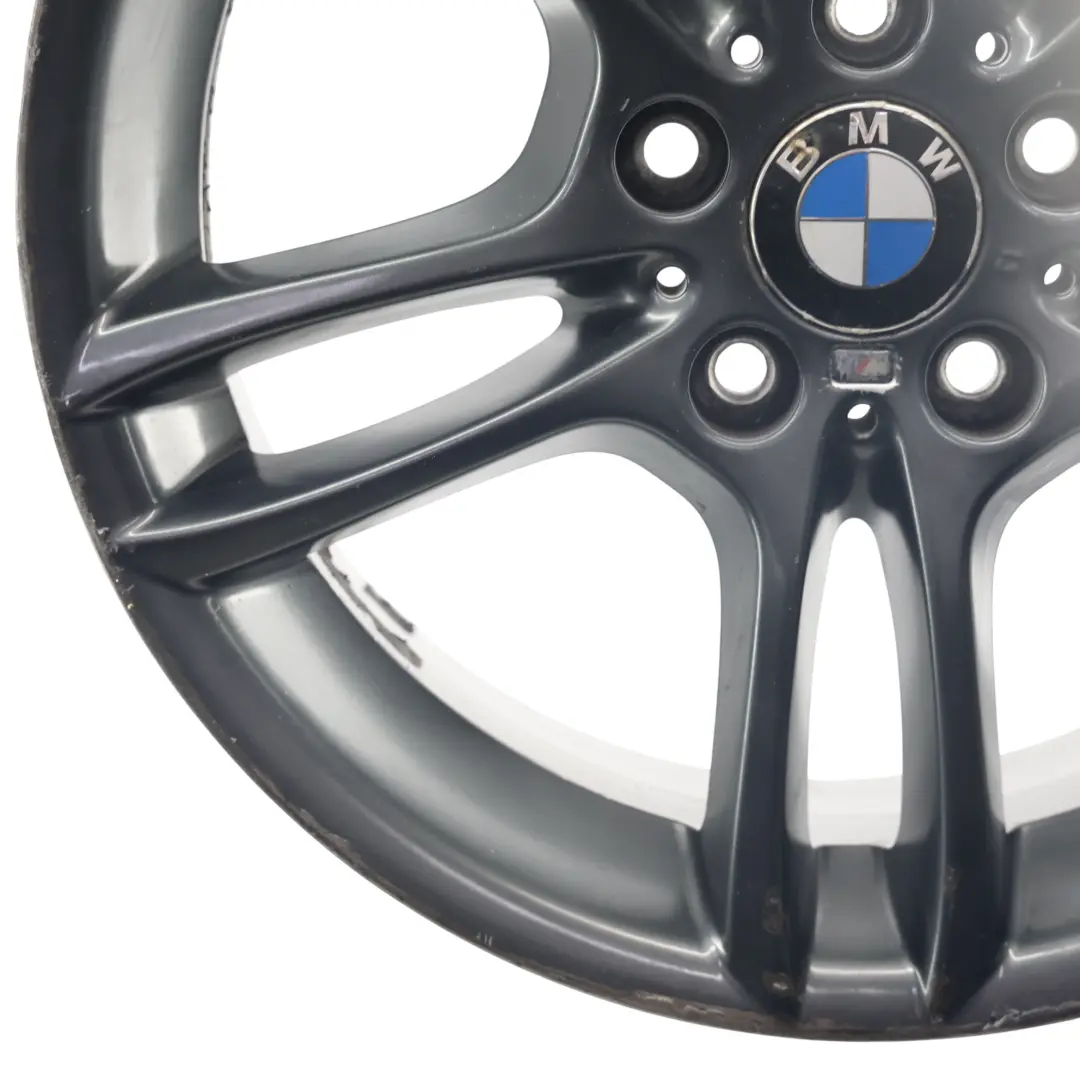 BMW E81 E87 Jante avant grise en alliage 18" 7,5J M a double rayon 261 - SKU 7842607-1 - Numéro de pièce 7842607