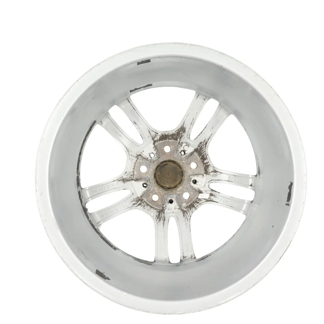 BMW E81 E87 Vorderseite Grau Leicht metall felge 18" 7,5J M Doppelspeiche 261 - SKU 7842607-1 - Teilenummer 7842607