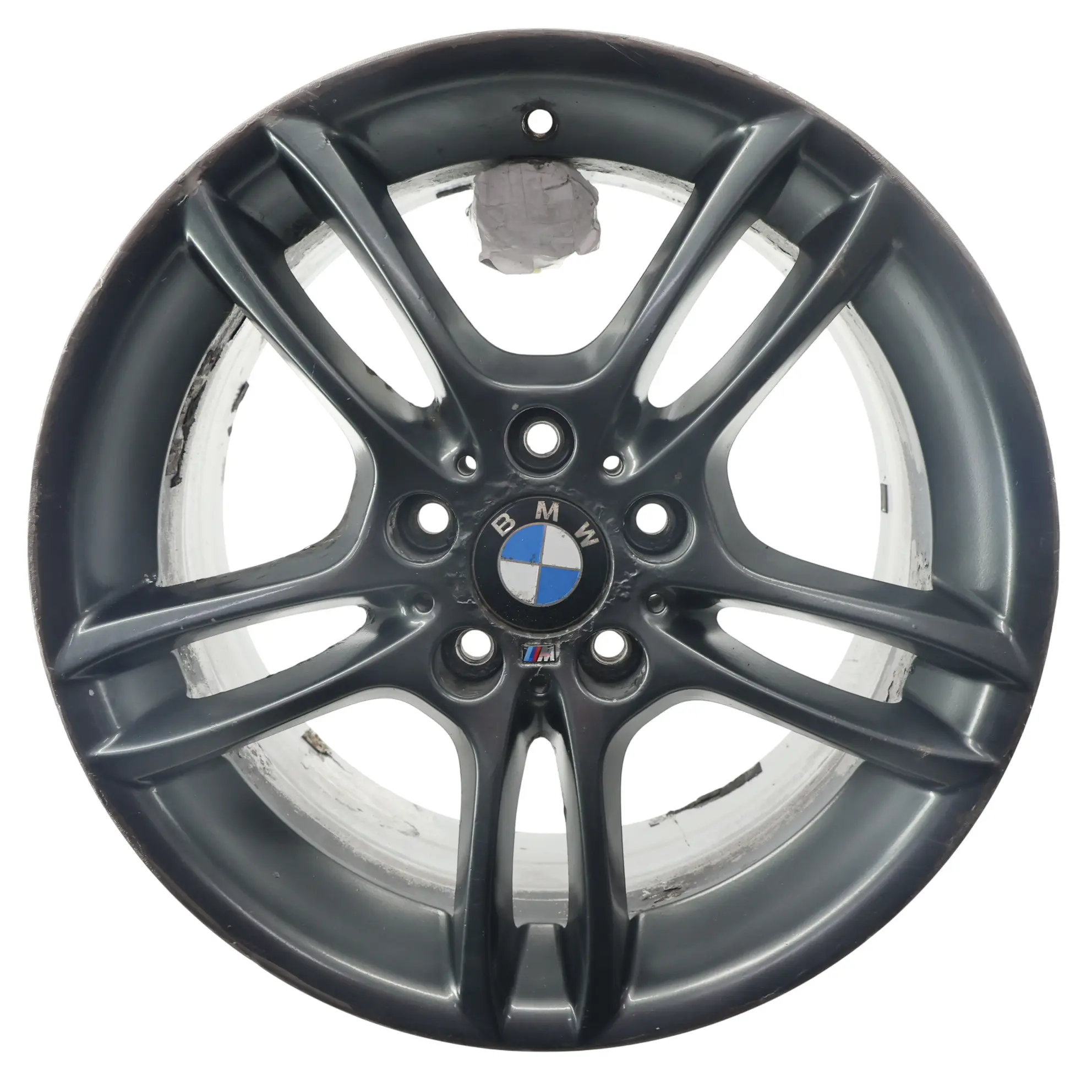 BMW E87 Jante arriere grise alliage 18" 8,5J ET:52 M Double Rayons 261 7842608