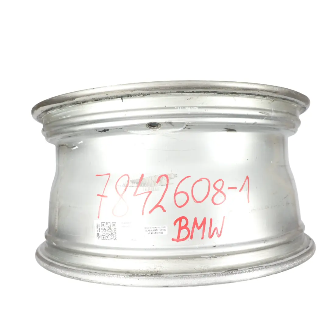 BMW E81 E87 Grau Alu Alufelge Hinten 18" ET:52 8,5J M Doppelspeiche 261 - SKU 7842608-1 - Teilenummer 7842608