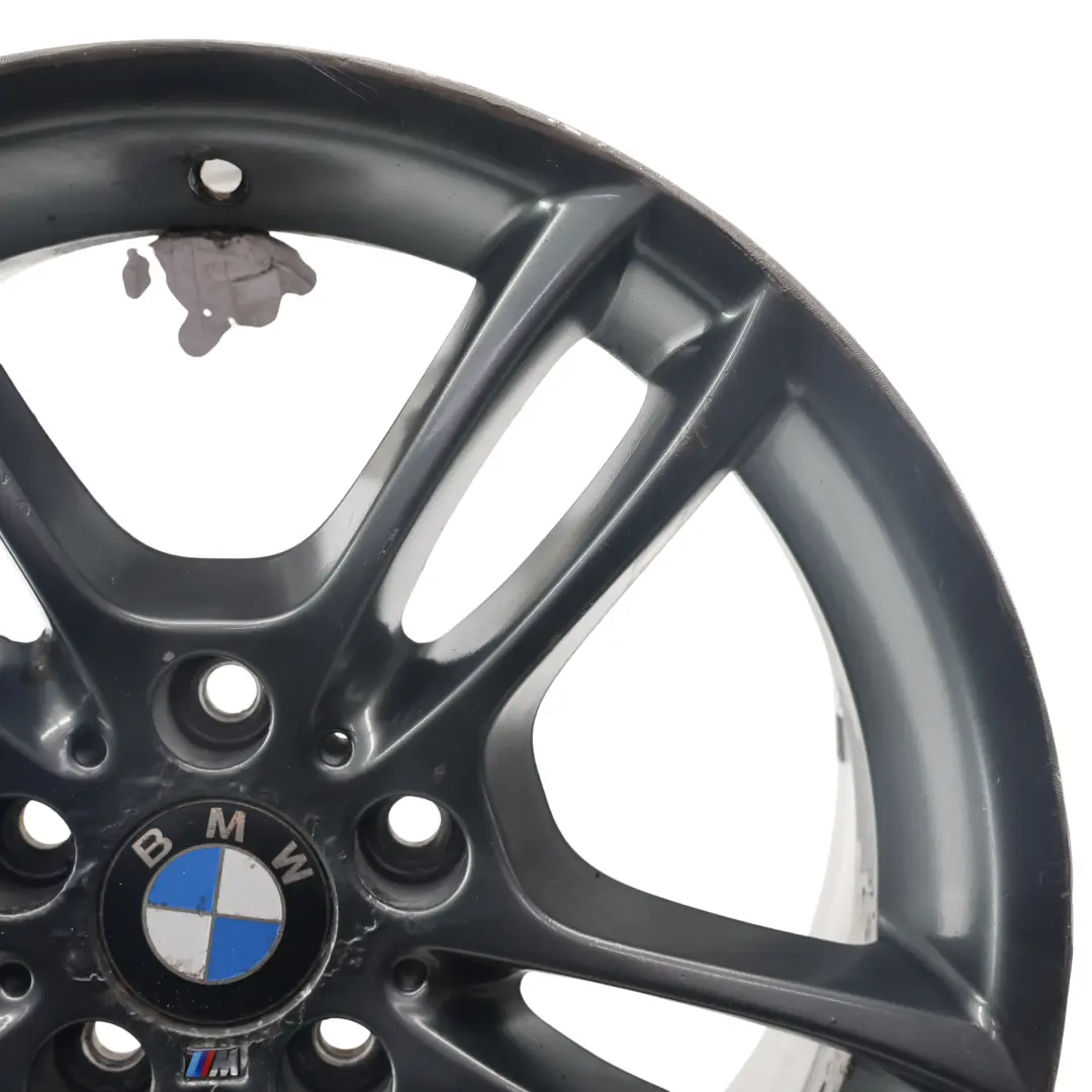 Grau Alu Alufelge Hinten 18" ET:52 8,5J M Doppelspeiche 261 für BMW E81 E87 mit Teilenummer 7842608 BMW E81 E87 Grau Alu Alufelge Hinten 18" ET:52 8,5J M Doppelspeiche 261 - SKU 7842608-1 - Teilenummer 7842608