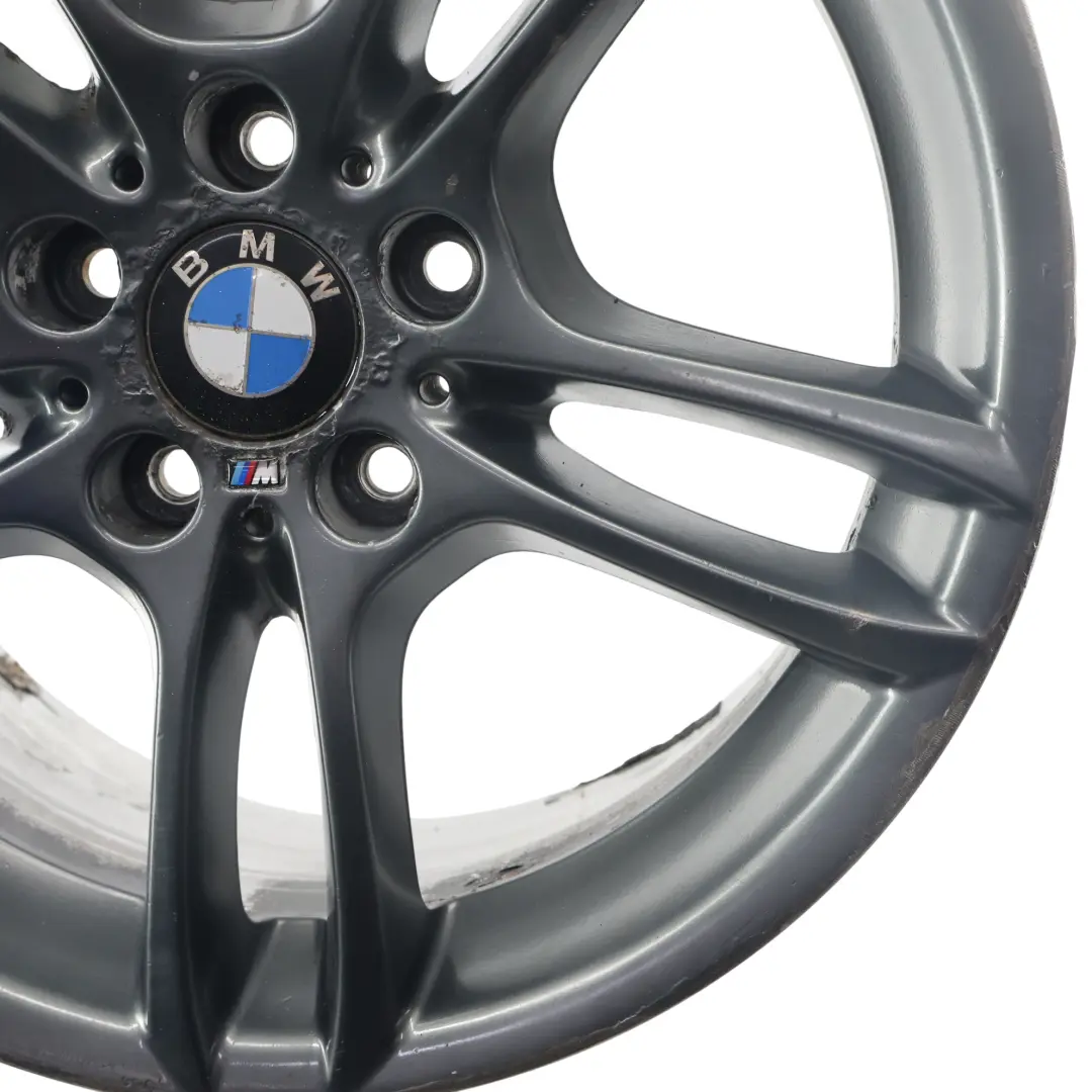 Grau Alu Alufelge Hinten 18" ET:52 8,5J M Doppelspeiche 261 für BMW E81 E87 mit Teilenummer 7842608 BMW E81 E87 Grau Alu Alufelge Hinten 18" ET:52 8,5J M Doppelspeiche 261 - SKU 7842608-1 - Teilenummer 7842608