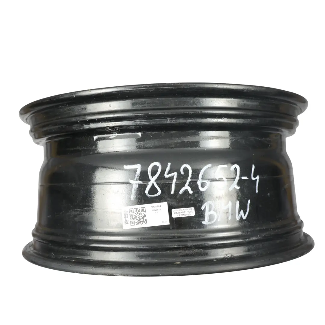 BMW F10 F11 F12 Cerchio anteriore lega nera 19" 8,5J M Doppie razze 351 - SKU 7842652-4 - Numero di parte 7842652