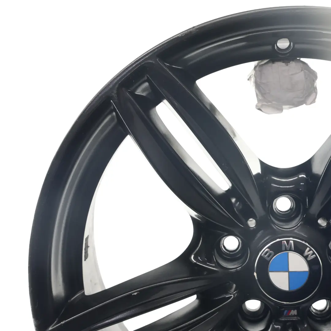 Cerchio anteriore lega nera 19" 8,5J M Doppie razze 351 per BMW F10 F11 F12 con numero di parte 7842652 BMW F10 F11 F12 Cerchio anteriore lega nera 19" 8,5J M Doppie razze 351 - SKU 7842652-4 - Numero di parte 7842652