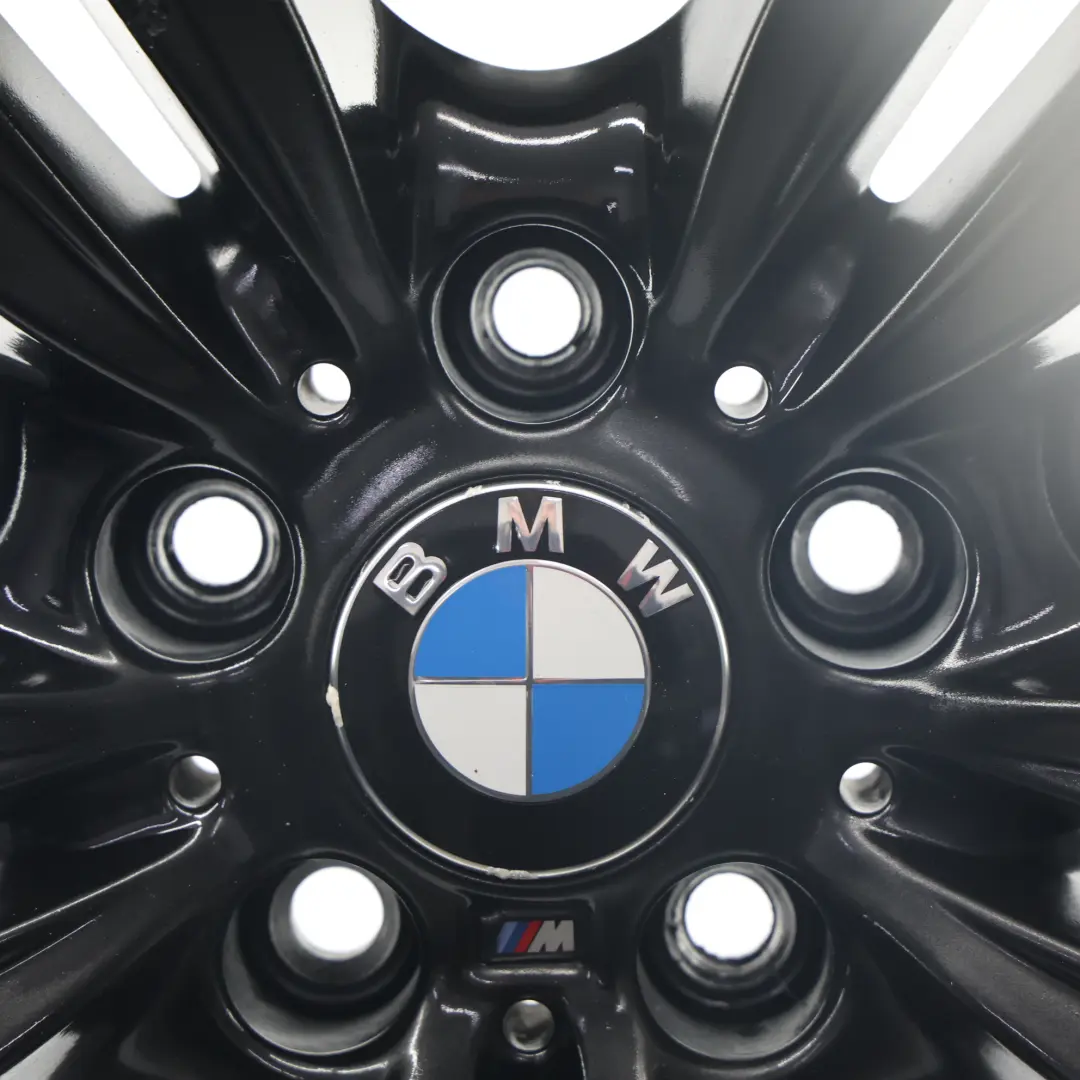BMW F10 F11 F12 Cerchio anteriore lega nera 19" 8,5J M Doppie razze 351 - SKU 7842652-4 - Numero di parte 7842652