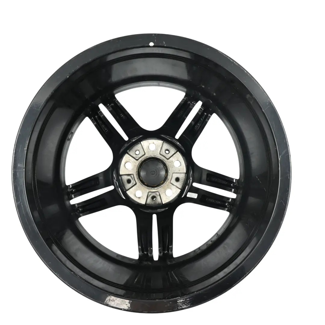 Alloy Rim M Double Spoke 351 9J 19" ET:44 to BMW F10 F12 Black Rear Wheel with Part number 7842653 BMW F10 F12 Black Rear Wheel Alloy Rim M Double Spoke 351 9J 19" ET:44 - SKU 7842653-4 - Part number 7842653