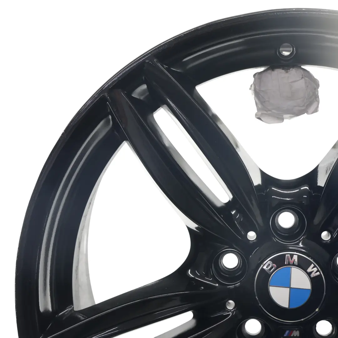 BMW F10 F12 Black Rear Wheel Alloy Rim M Double Spoke 351 9J 19" ET:44 - SKU 7842653-4 - Part number 7842653