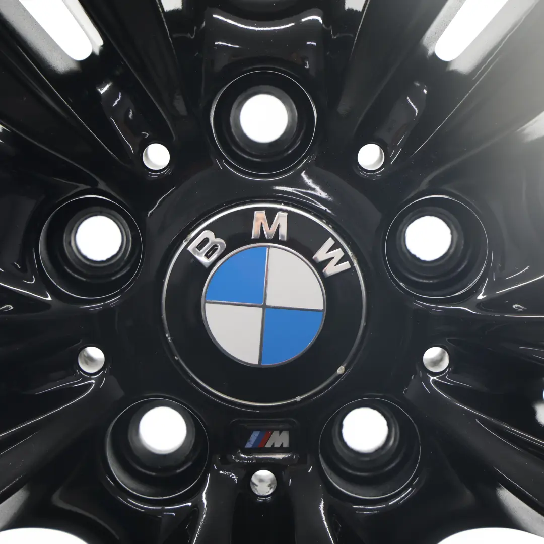Alloy Rim M Double Spoke 351 9J 19" ET:44 to BMW F10 F12 Black Rear Wheel with Part number 7842653 BMW F10 F12 Black Rear Wheel Alloy Rim M Double Spoke 351 9J 19" ET:44 - SKU 7842653-4 - Part number 7842653