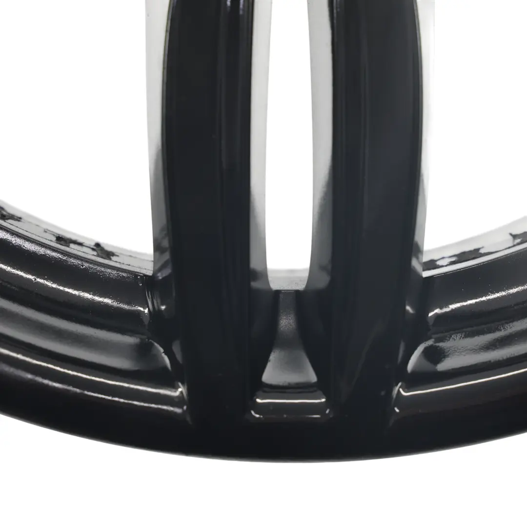 Alloy Rim M Double Spoke 351 9J 19" ET:44 to BMW F10 F12 Black Rear Wheel with Part number 7842653 BMW F10 F12 Black Rear Wheel Alloy Rim M Double Spoke 351 9J 19" ET:44 - SKU 7842653-4 - Part number 7842653