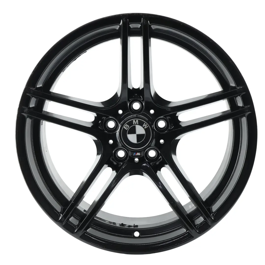 BMW E90 E91 E92 Negro llanta aleación 19 "9J ET:39 M radios dobles 313 - SKU 7844344-2 - Número de pieza 7844344