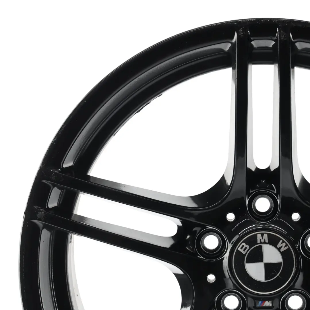 BMW E90 E91 E92 Negro llanta aleación 19 "9J ET:39 M radios dobles 313 - SKU 7844344-2 - Número de pieza 7844344