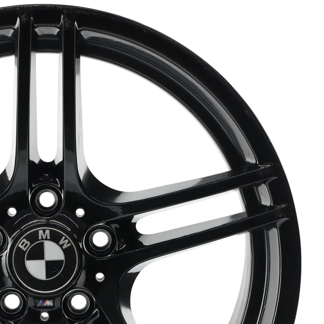 BMW E90 E91 E92 Cerchio in lega nero 19" 9J ET:39 M Doppie razze 313 - SKU 7844344-2 - Numero di parte 7844344