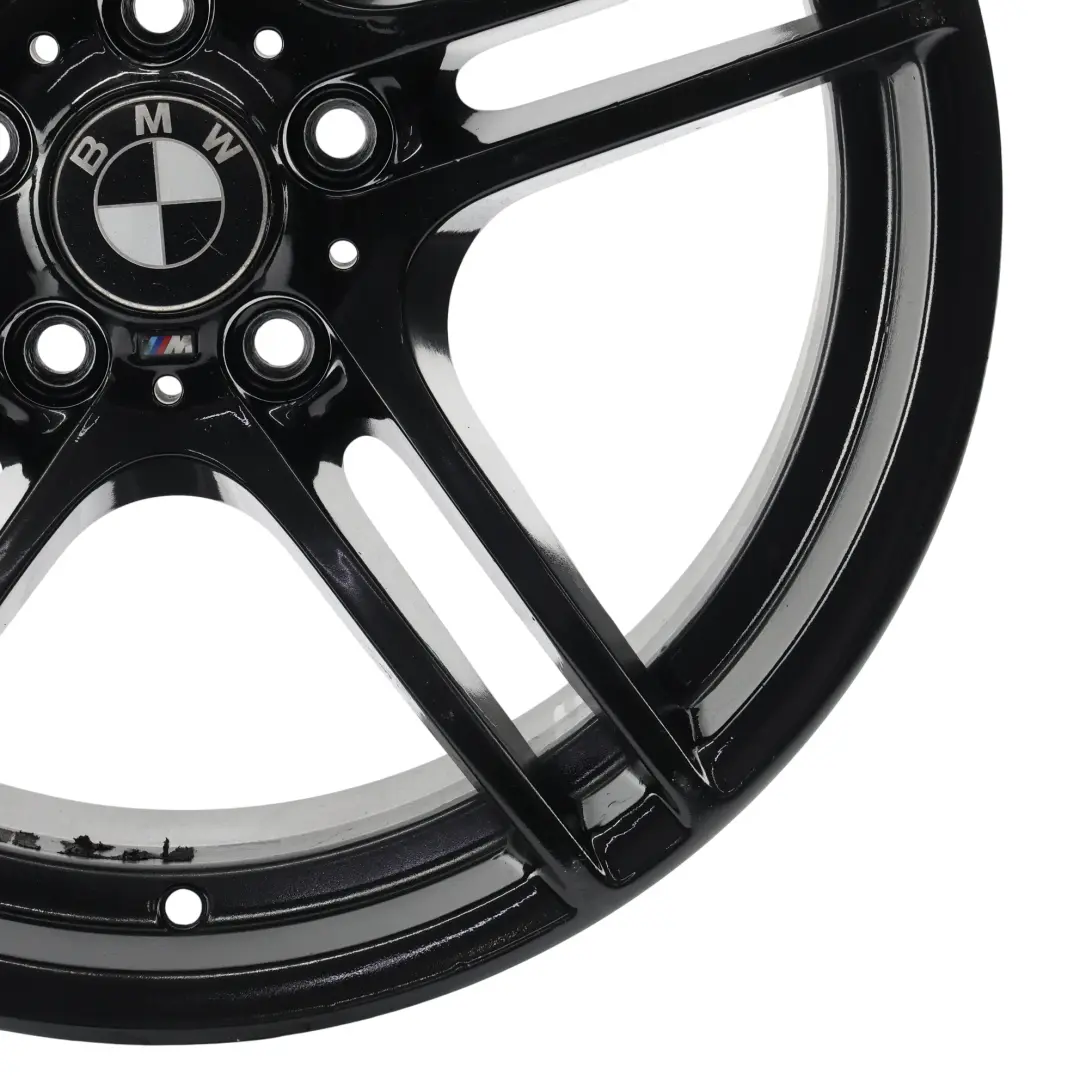 BMW E90 E91 E92 Black Alloy Wheel 19" 9J ET:39 M Double Spoke 313 - SKU 7844344-2 - Part number 7844344