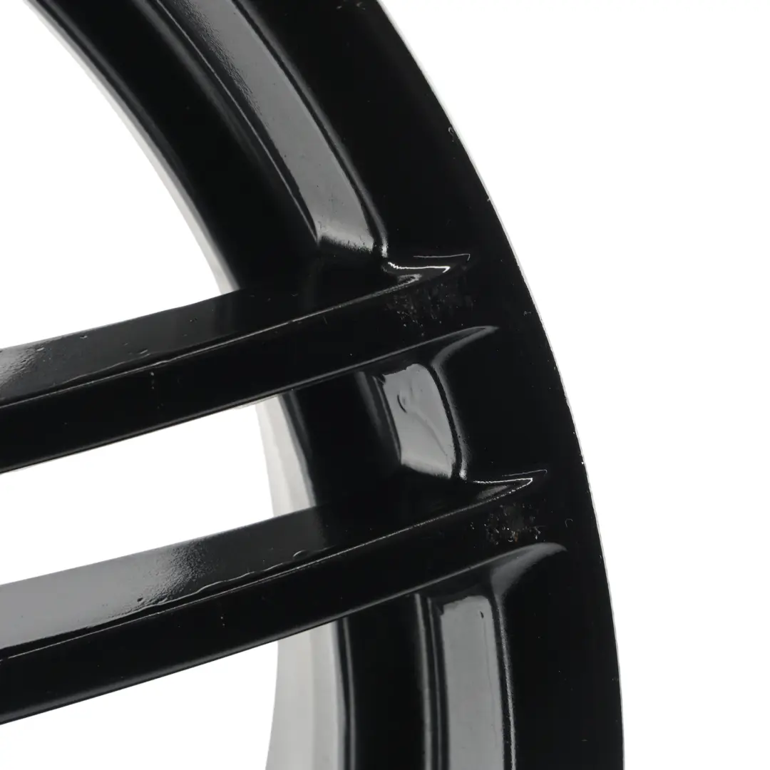 BMW E90 E91 E92 Black Alloy Wheel 19" 9J ET:39 M Double Spoke 313 - SKU 7844344-2 - Part number 7844344