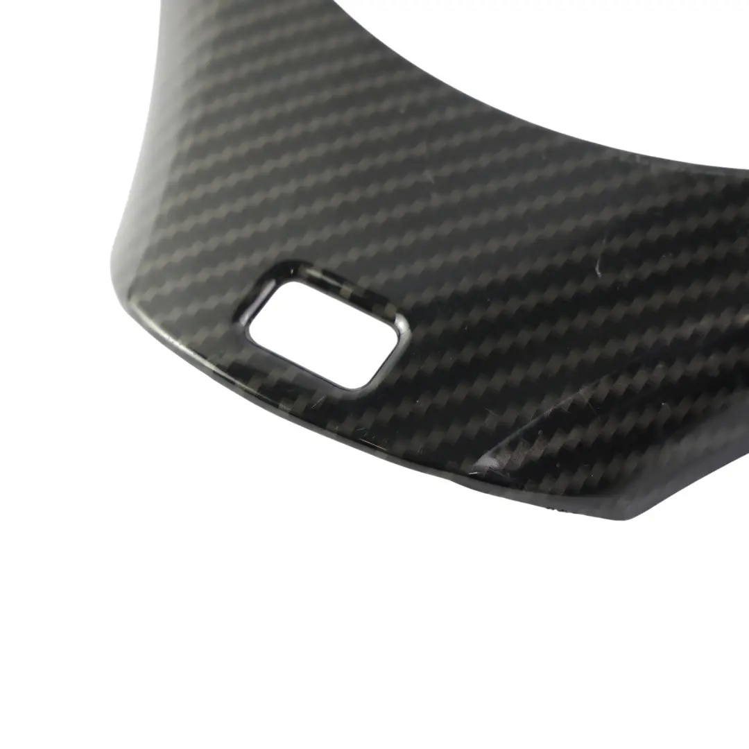 BMW E82 E87 LCI E91 E92 E92 LCI E93 LCI Steering Wheel Cover Trim Carbon YW-1487 - SKU 7845527-4 - Part number 7845527