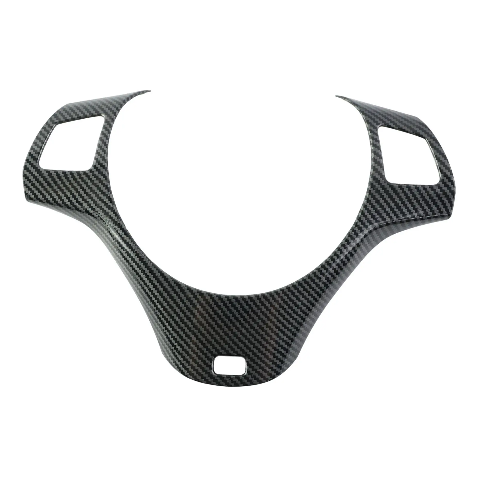 BMW E82 E87 LCI E91 E92 E93 Steering Wheel Cover Trim Panel Carbon Look