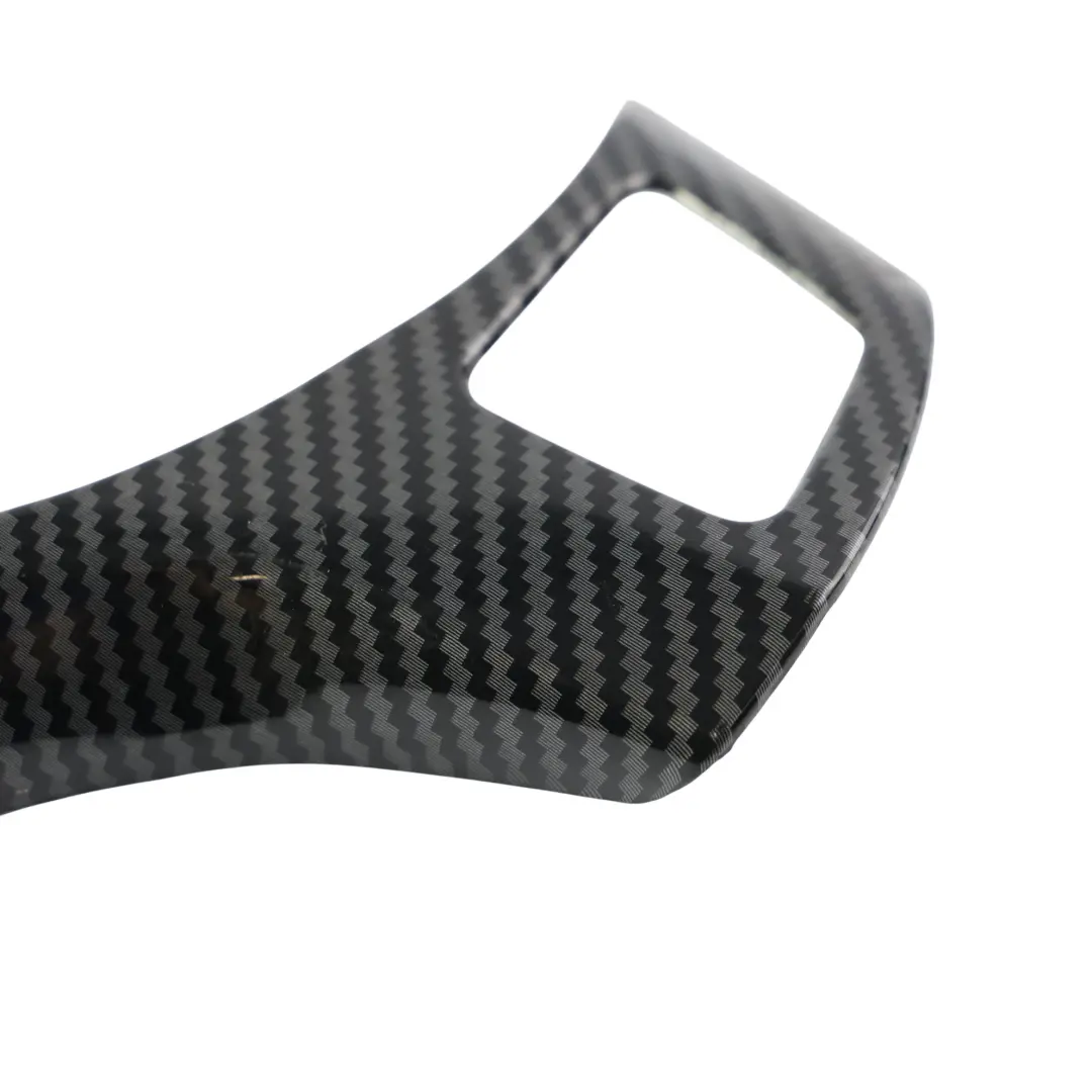BMW E82 E87 LCI E91 E92 E93 Steering Wheel Cover Trim Panel Carbon Look - SKU 7845527-5 - Part number 7845527