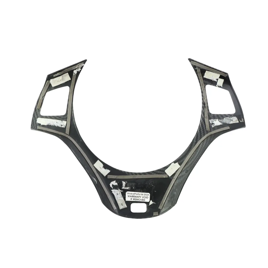 Lenkrad Abdeckung Verkleidung Carbon Look für BMW E82 E87 LCI E91 E92 E93 mit Teilenummer 7845527 BMW E82 E87 LCI E91 E92 E93 Lenkrad Abdeckung Verkleidung Carbon Look - SKU 7845527-5 - Teilenummer 7845527