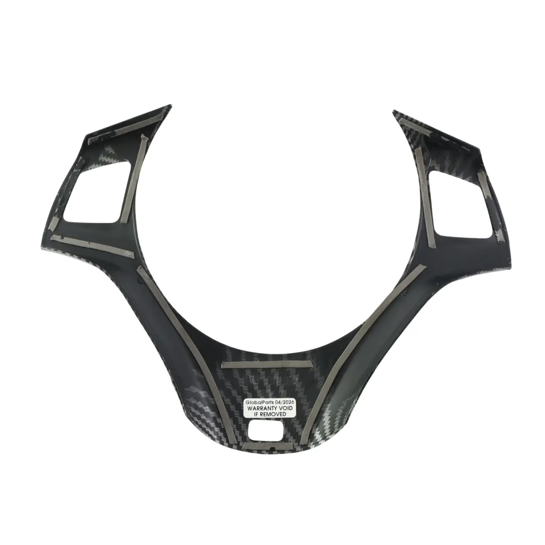 Cubierta Volante Trim Aspecto de carbono para BMW E82 E87 LCI E91 E92 E93 LCI con número de pieza 7845527 BMW E82 E87 LCI E91 E92 E93 LCI Cubierta Volante Trim Aspecto de carbono - SKU 7845527-6 - Número de pieza 7845527
