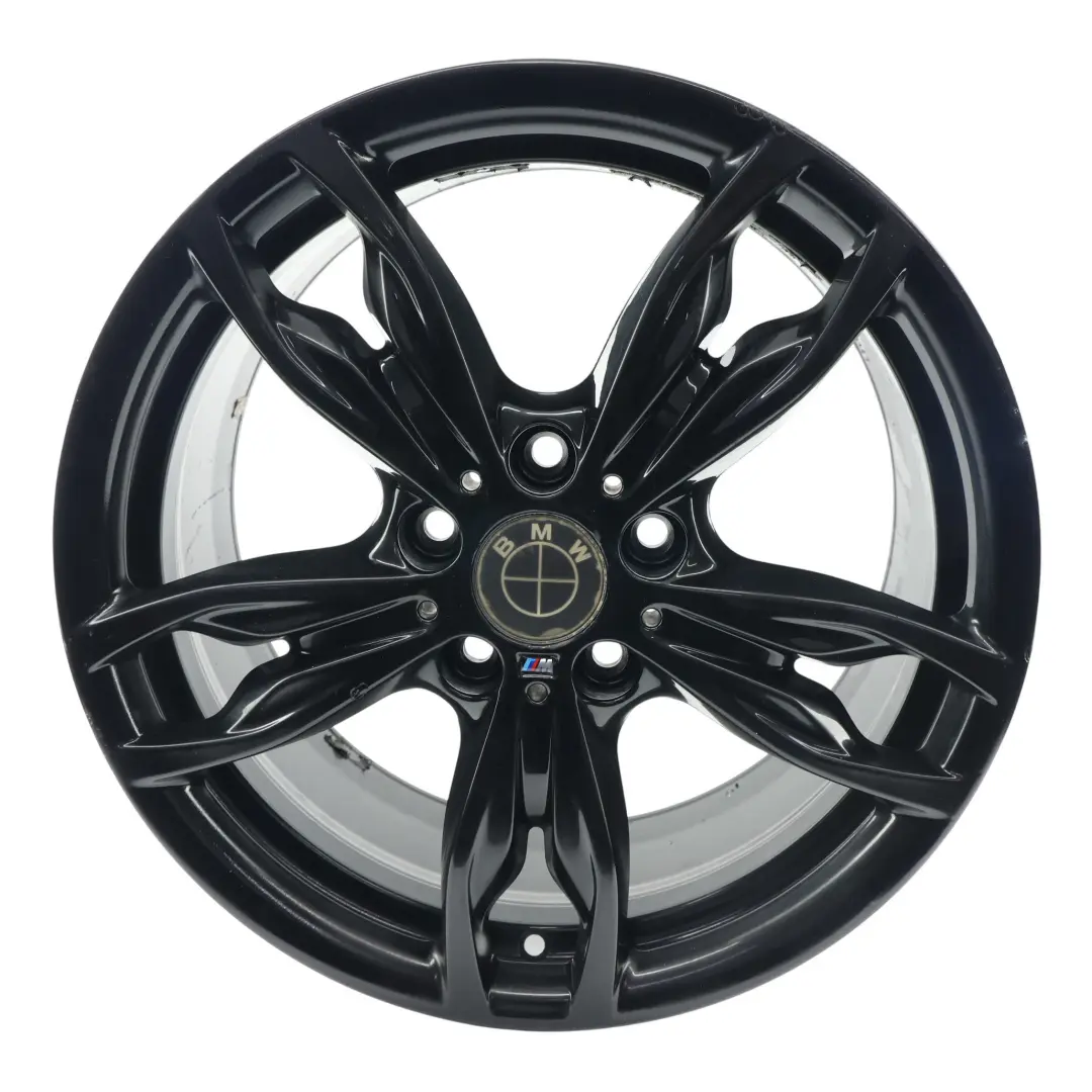 BMW F20 F21 F22 Jante En Alliage Noir 18" ET:52 8J Style M Styling 436 - SKU 7845871-9 - Numéro de pièce 7845871