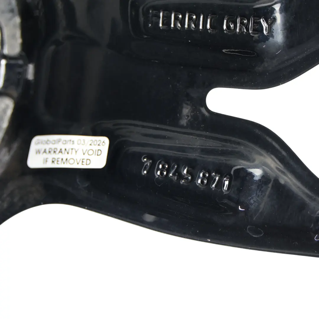 BMW F20 F21 F22 Llanta De Aleación Negra 18" ET:52 8J M Styling 436 - SKU 7845871-9 - Número de pieza 7845871