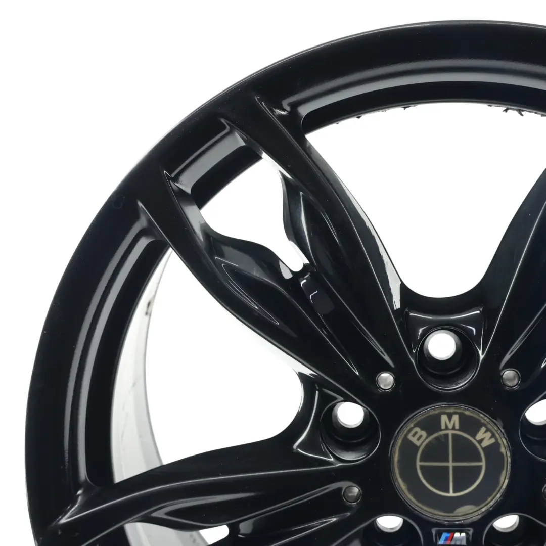BMW F20 F21 F22 Jante En Alliage Noir 18" ET:52 8J Style M Styling 436 - SKU 7845871-9 - Numéro de pièce 7845871