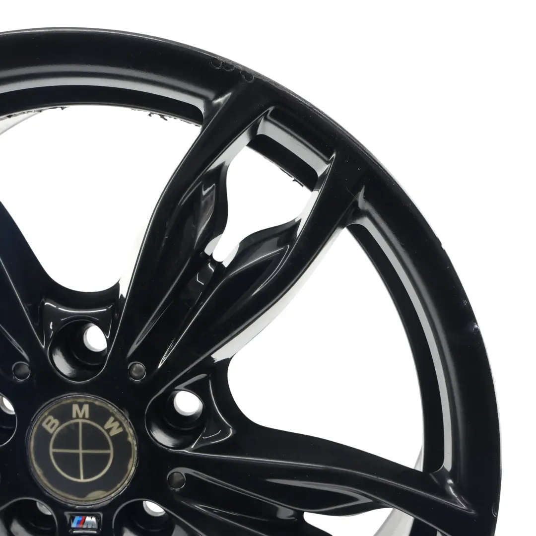 Schwarz Alufelge 18" ET:52 8J M Styling 436 für BMW F20 F21 F22 mit Teilenummer 7845871 BMW F20 F21 F22 Schwarz Alufelge 18" ET:52 8J M Styling 436 - SKU 7845871-9 - Teilenummer 7845871