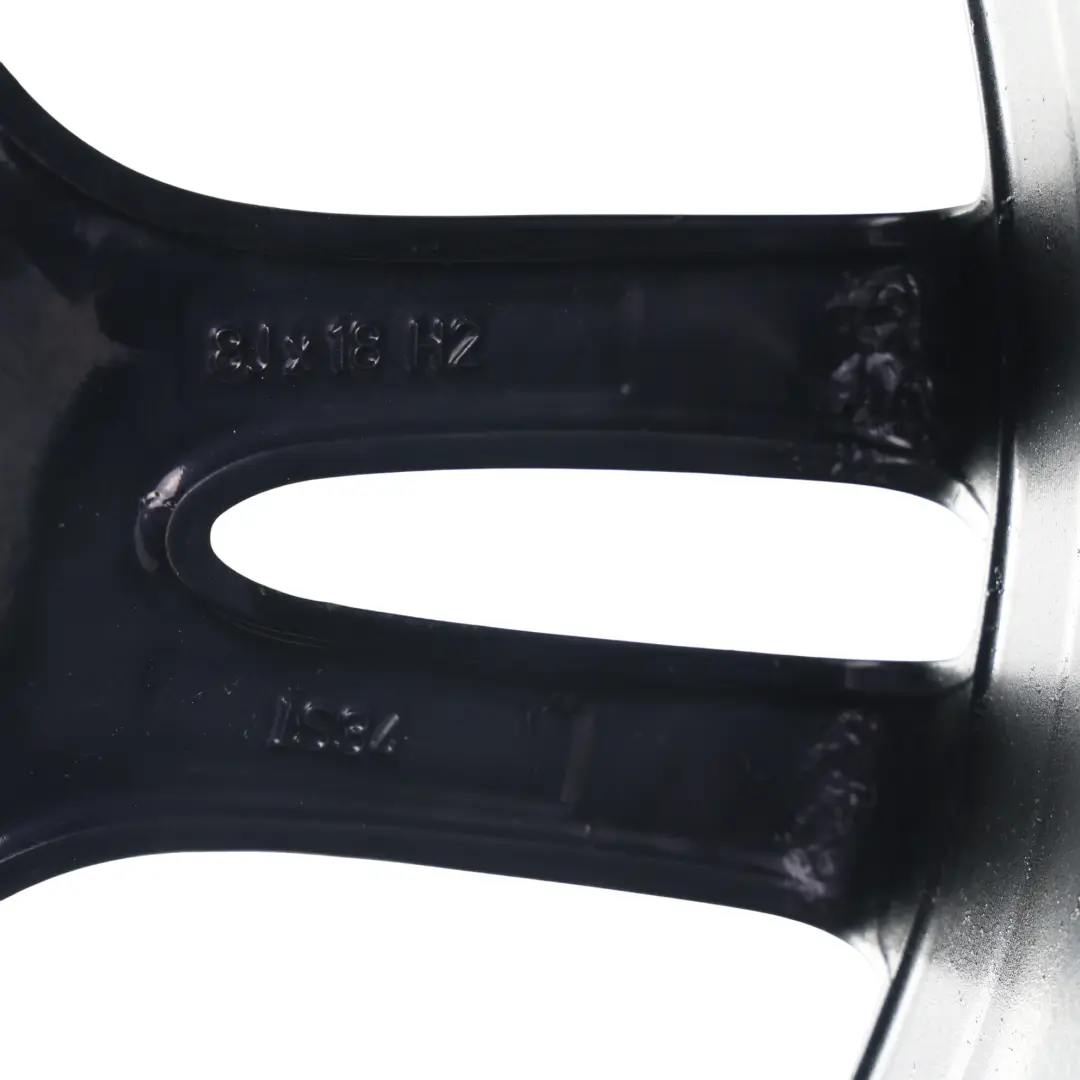 Schwarz Alu Felge Alufelge 18" M Sternspeiche 400 8J ET:34 für BMW F30 F31 F32 F33 mit Teilenummer 7845880 BMW F30 F31 F32 F33 Schwarz Alu Felge Alufelge 18" M Sternspeiche 400 8J ET:34 - SKU 7845880-4 - Teilenummer 7845880