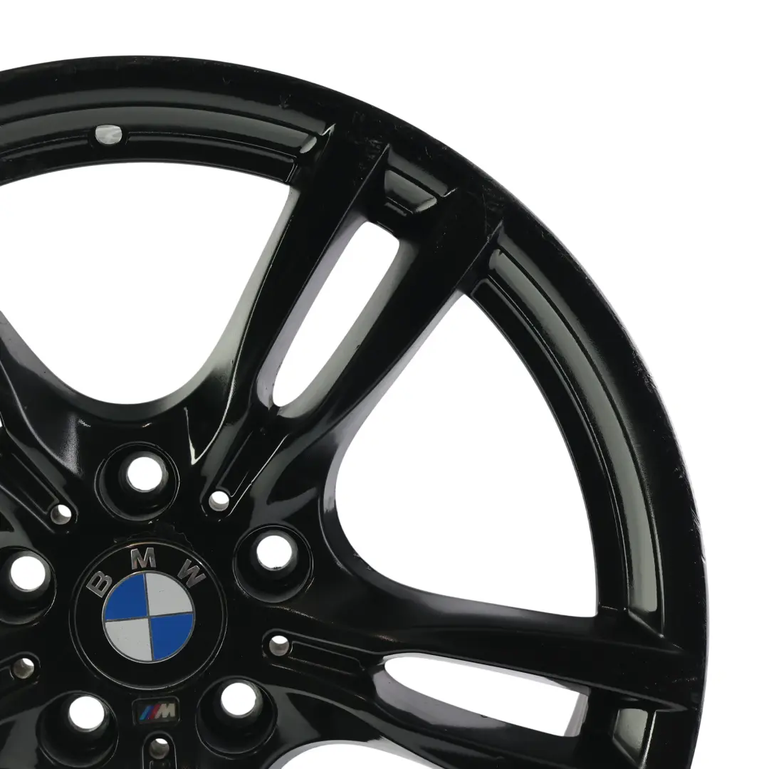 BMW F30 F31 F32 F33 Schwarz Alu Felge Alufelge 18" M Sternspeiche 400 8J ET:34 - SKU 7845880-4 - Teilenummer 7845880