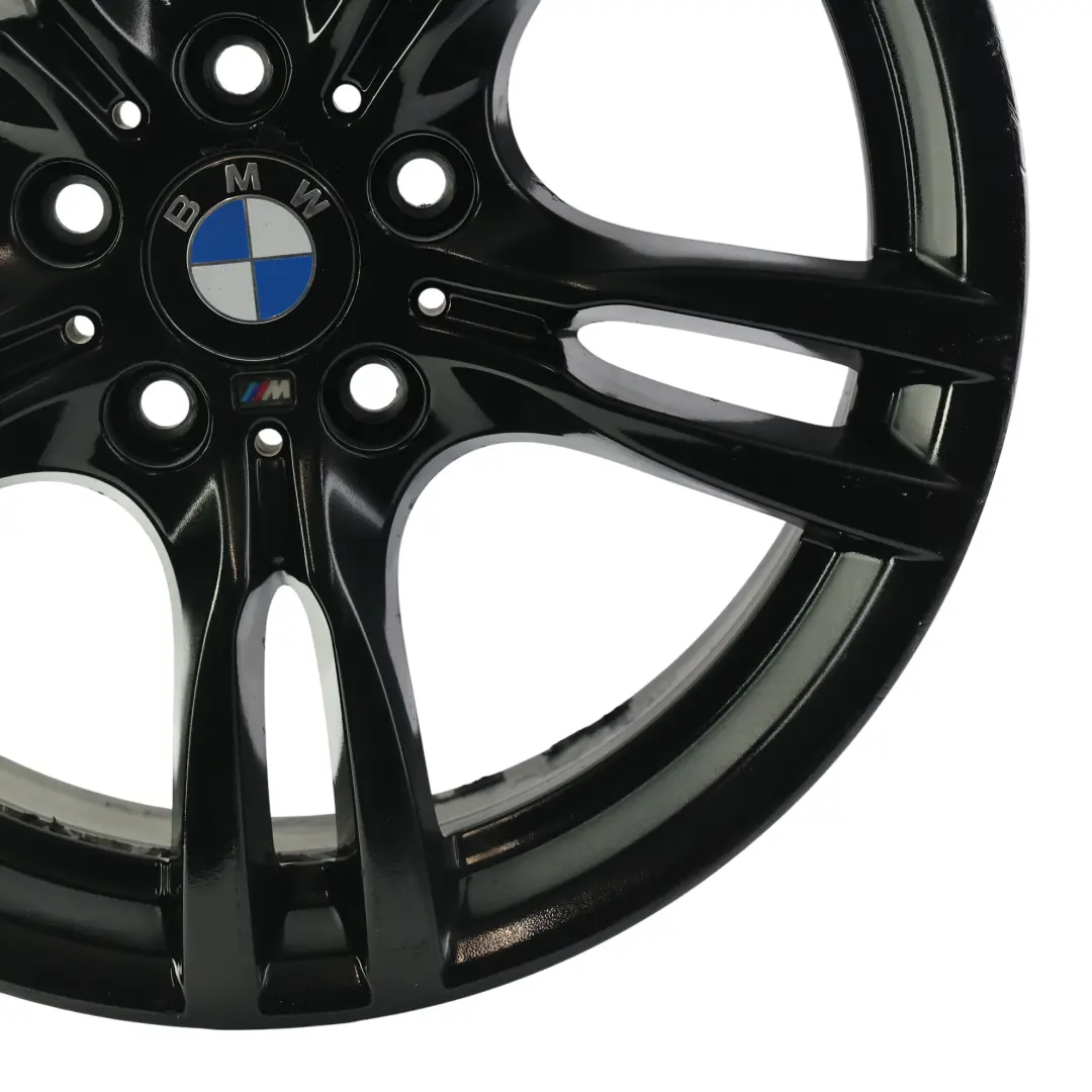 Schwarz Alu Felge Alufelge 18" M Sternspeiche 400 8J ET:34 für BMW F30 F31 F32 F33 mit Teilenummer 7845880 BMW F30 F31 F32 F33 Schwarz Alu Felge Alufelge 18" M Sternspeiche 400 8J ET:34 - SKU 7845880-4 - Teilenummer 7845880