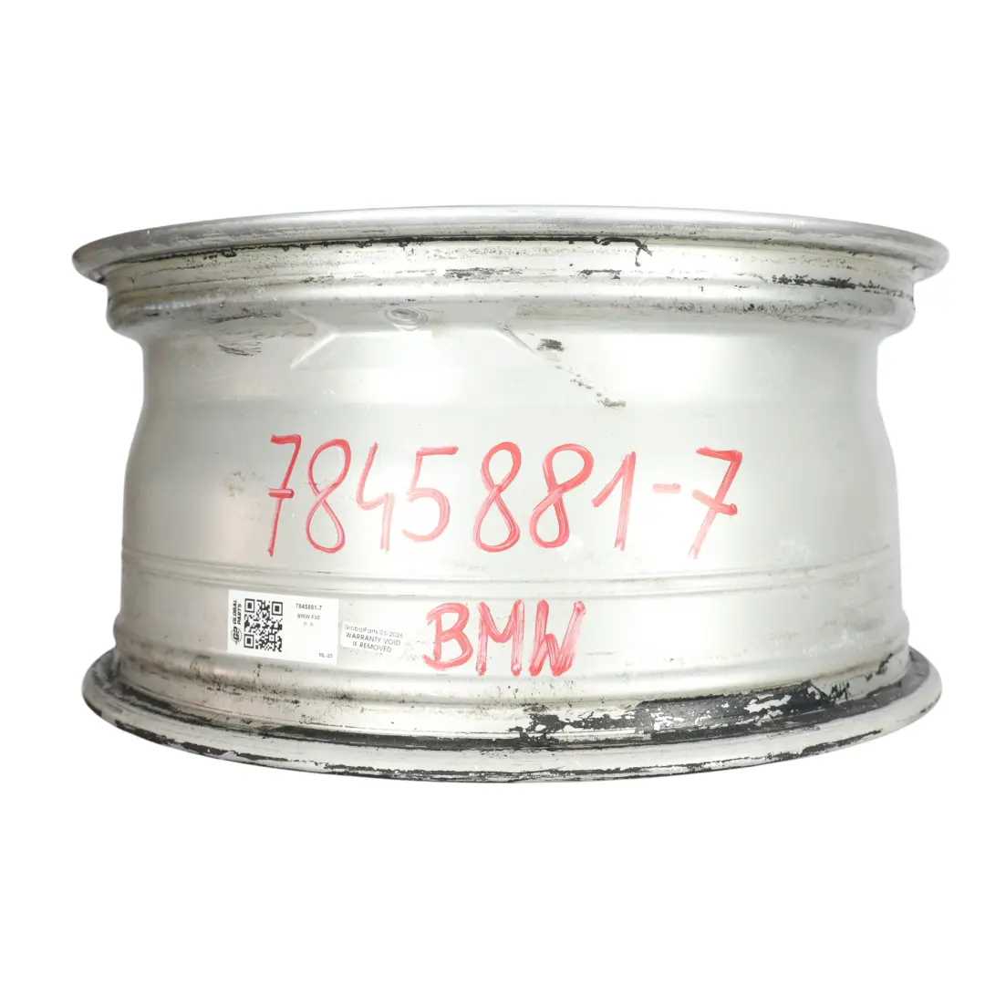 BMW F30 F31 F32 Rear Wheel Alloy Rim 18" 8,5J ET:47 M Star Spoke 400 - SKU 7845881-7 - Part number 7845881