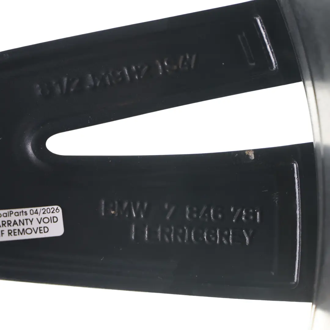 BMW F30 F31 F32 Rear Wheel Rim Alloy 19" 8,5J ET:47 M Double Spoke 442 - SKU 7846781-7 - Part number 7846781