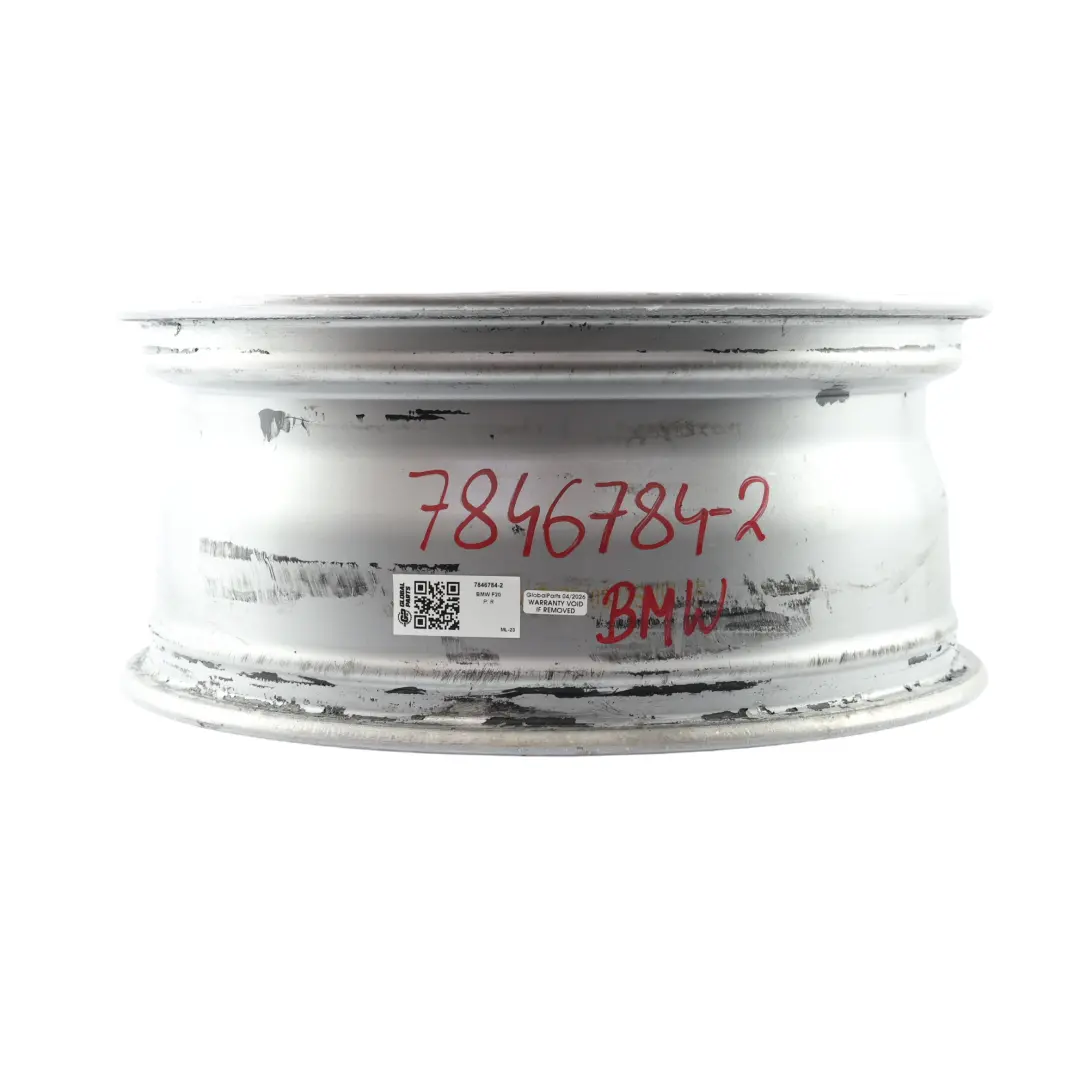 BMW F20 F21 Silberne Leichtmetall felge 18" 7,5J ET:45 M Doppelspeiche - SKU 7846784-2 - Teilenummer 7846784